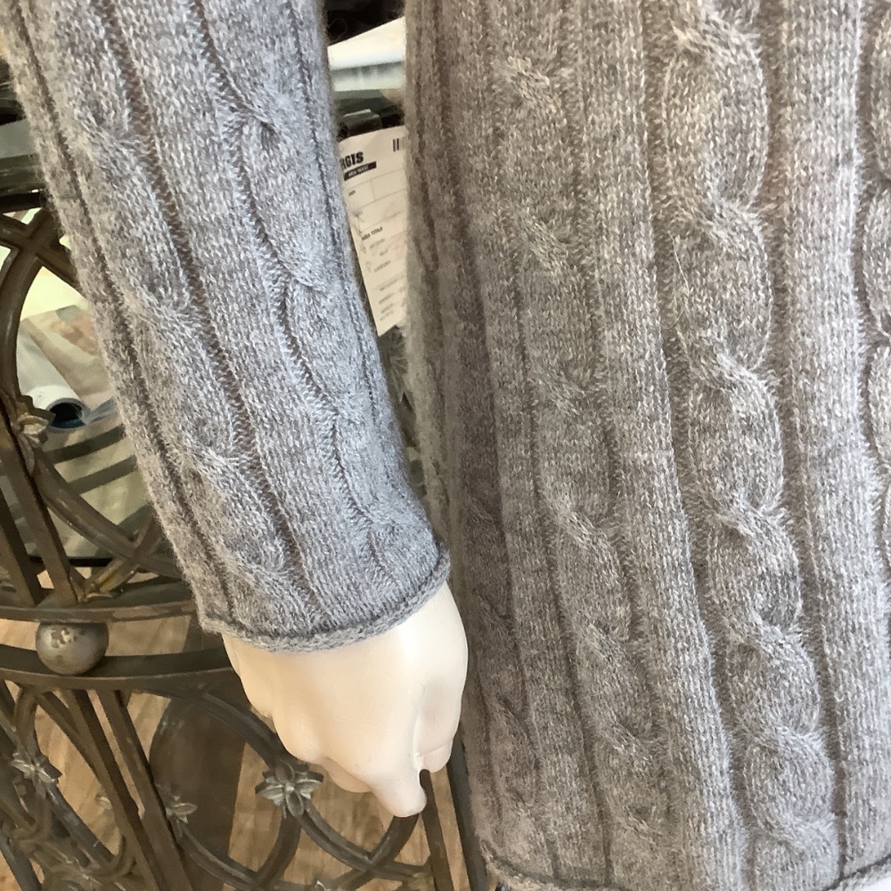 Barcelino San Francisco 100% cashmere cabled cardigan - Picture 5 of 7